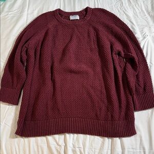 Women's Old Navy Burgundy Sweater